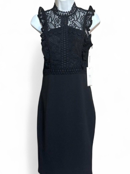 Blashe Dresses & Skirts - Sleeveless Black Lace Sheath Midi Dress Blashe NWT cocktail gothic